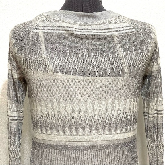 Anthropologie Postmark Woman WOOL Grey Button Down Cardigan Sweater Size S - Picture 5 of 13